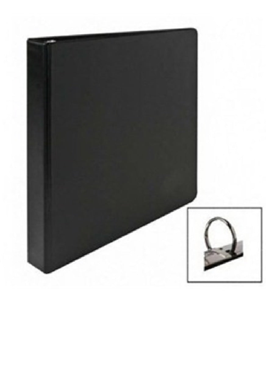 Clear Plastic Black Binder Folder