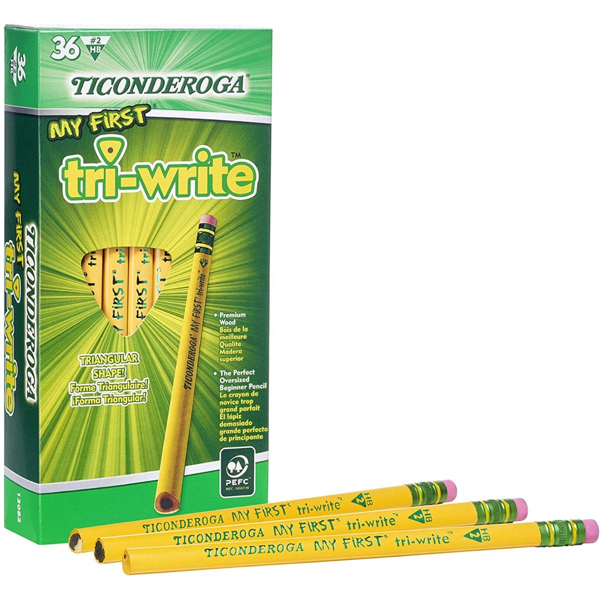 13012 - Ticonderoga My First Pencils Triangle Shape