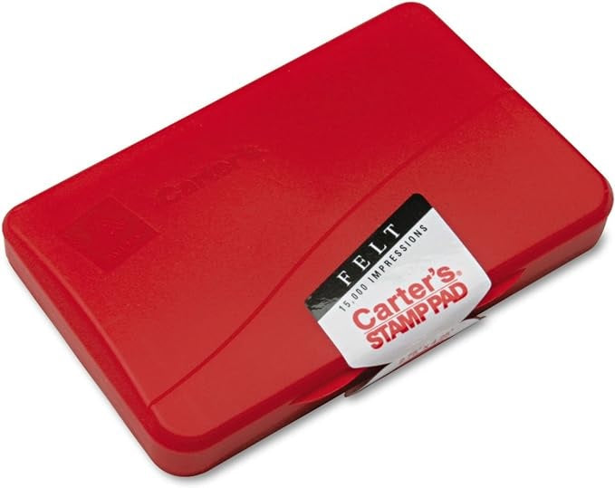 21071 - Carter's Stamp Pad - Red