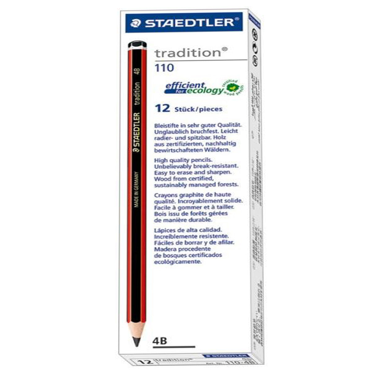 Staedtler 4B pencils