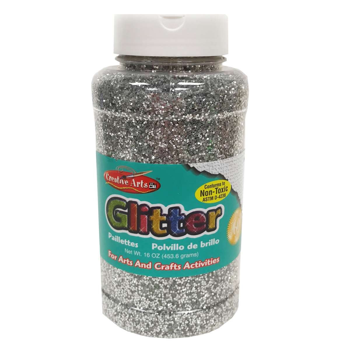 41145- CLI Silver Glitter 16 oz