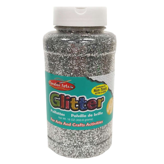 41145- CLI Silver Glitter 16 oz
