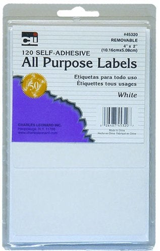 45320 - CLI All Purpose labels 4 x 2