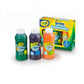 Crayola Washable Finger Paint 3 bottles 8FL oz (236ml)