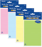 5121- Stick on Lined Notes 4 x 6
