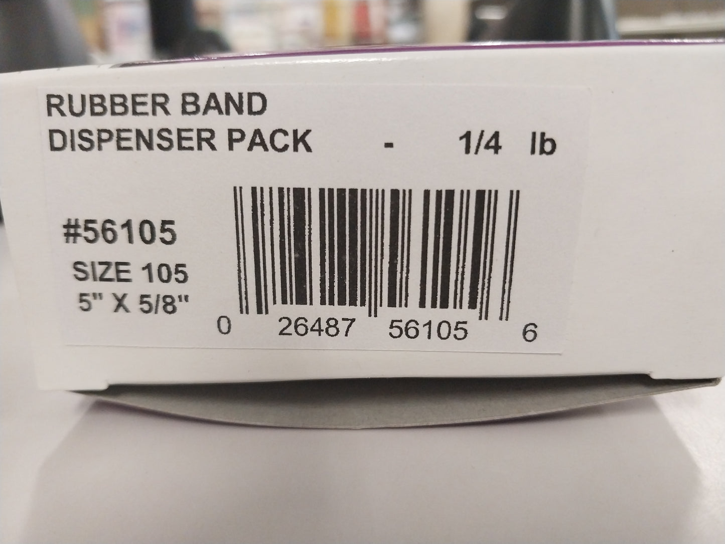 56105 - 105 Rubber Bands