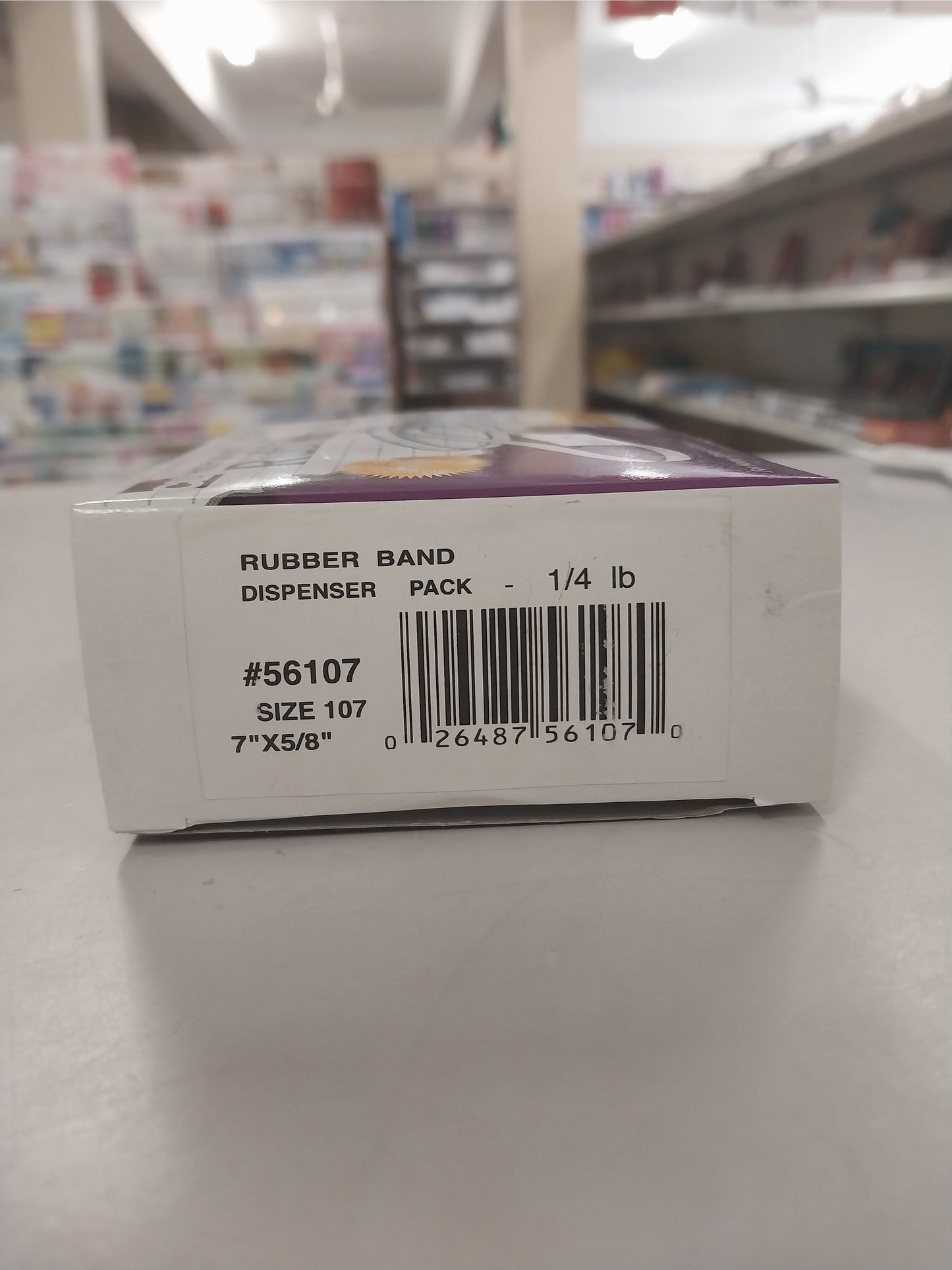 56107- CLI 107 Rubber Bands