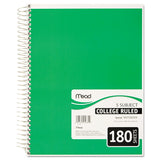 5 Subject College Ruled Spiral Notebook