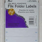 72156 - CLI File Folder Labels 5/8 x 2 3/4