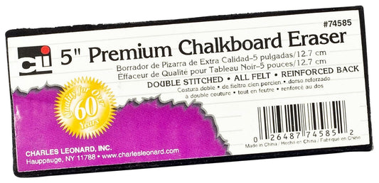 74585 - 5" Premium Chalkboard Eraser
