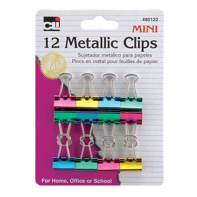 CLI ''12'' Mini Metallic Clips