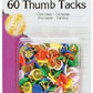 80991 - CLI Assorted 60 Thumb Tacks