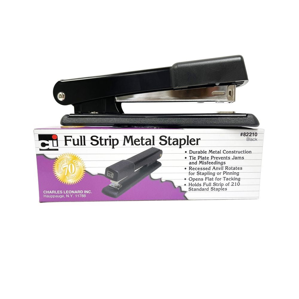82210 - CLI Full Strip Black Metal Stapler