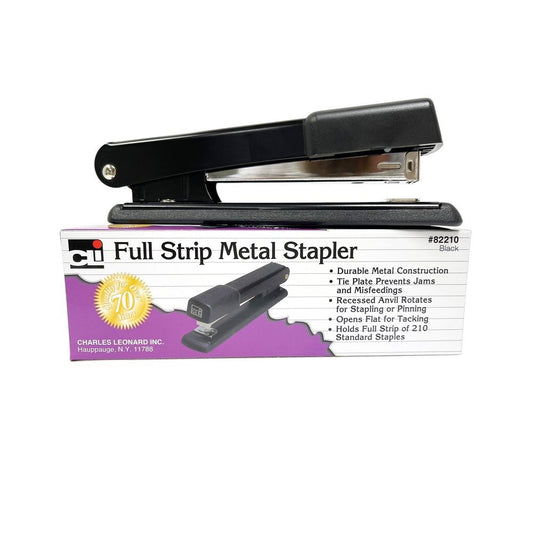 82210 - CLI Full Strip Black Metal Stapler