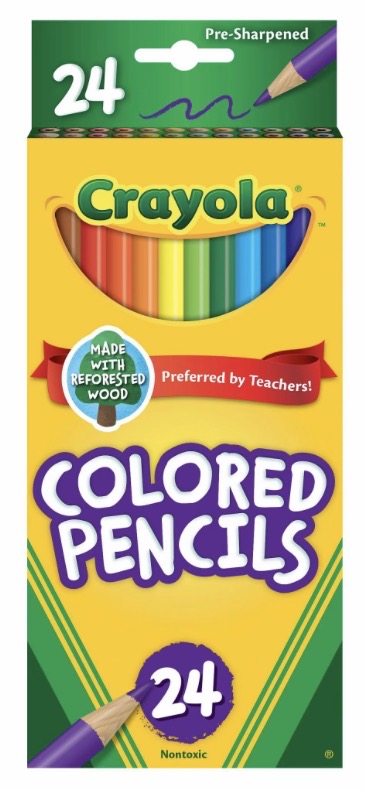 4024- Crayola '24' Colored Pencils