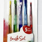 STR-2250 Starmate 5pcs Brush Set