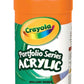 Crayola Portfolio Series Acrylic Paint Brilliant Orange