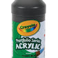 Crayola Acrylic Paint Ivory Black 16fl oz (473ml)