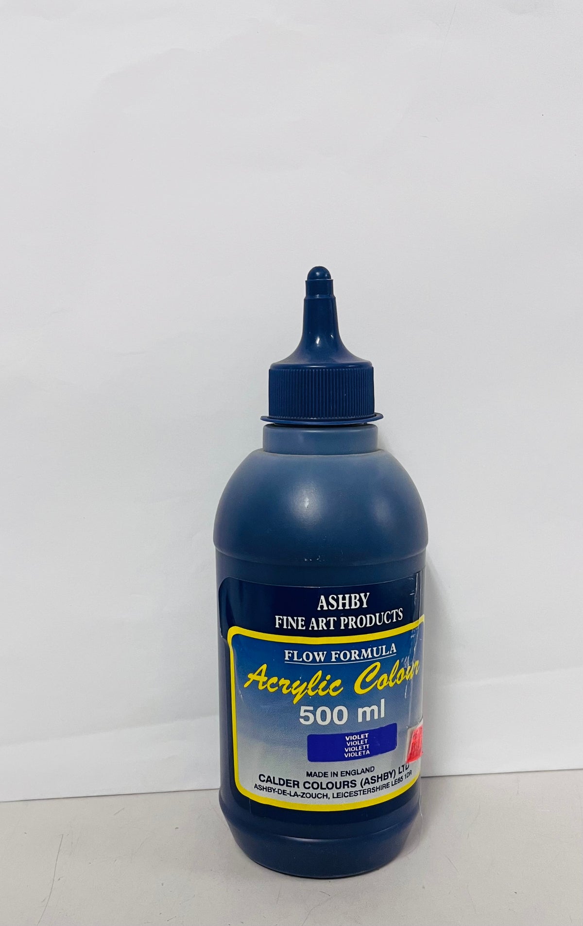 01133 Ashby Acrylic Colour Paint Violet 500ml