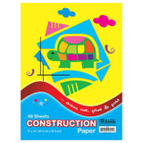 Bazic Construction Paper, Assorted colors, 48 sheets, 9in x 12in
