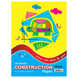 Bazic Construction Paper, Assorted colors, 96 sheets, 9in x 12in