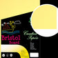 Bristol Board 8 1/2 x 11 Yellow 25 Sheets - 180GSM