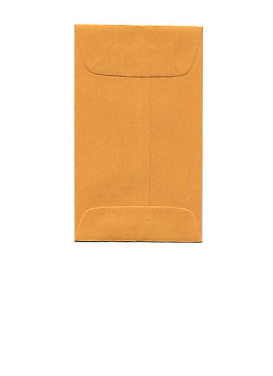 Brown Envelopes 2 3/4 x 4 1/4