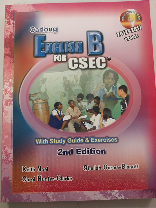 Carlong English B for CSEC with Study Guide and Exercises 2nd Edition