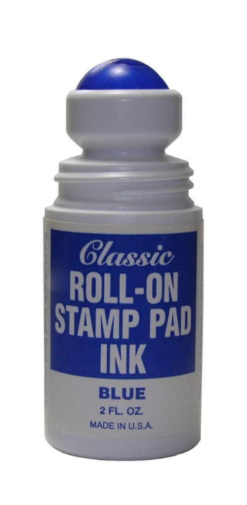 Classic Roll-on Stamp pad Ink Blue