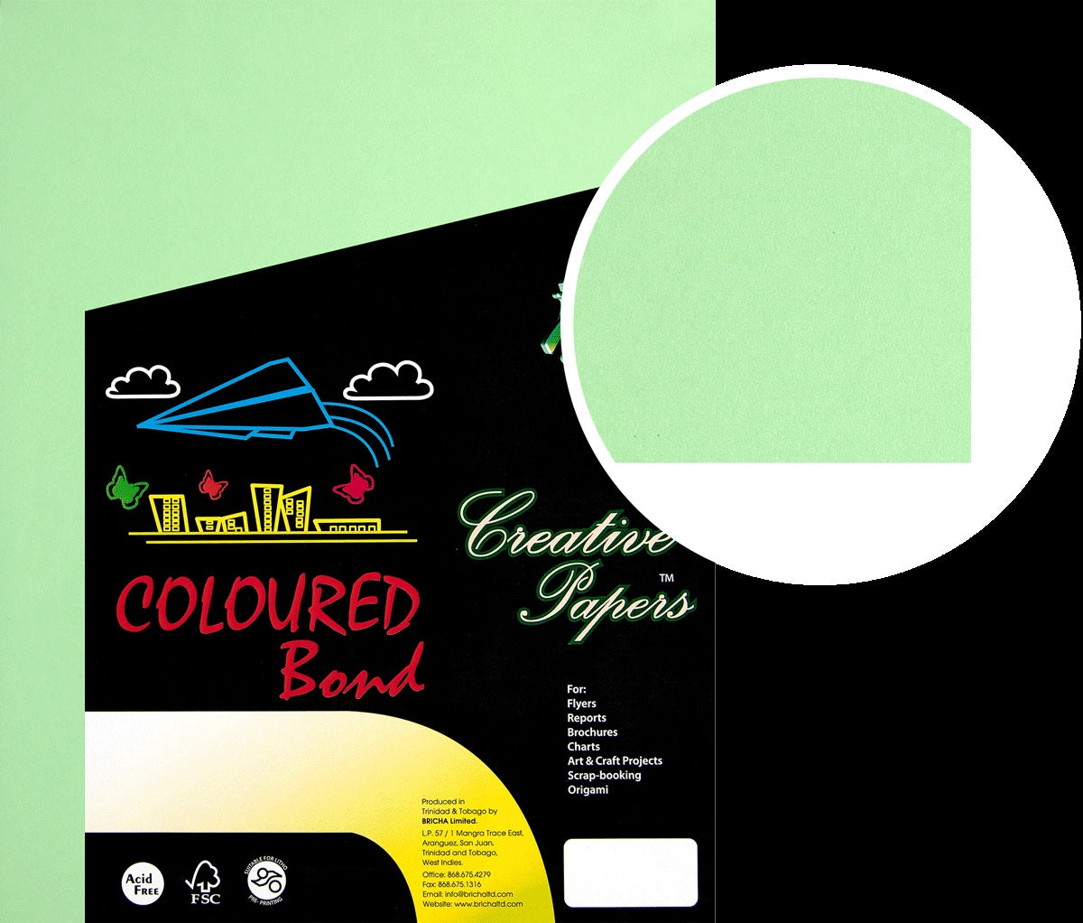 Coloured Bond 8.5 x 11 - 75 GSM