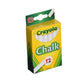 51-0320 Crayola White Chalk 12