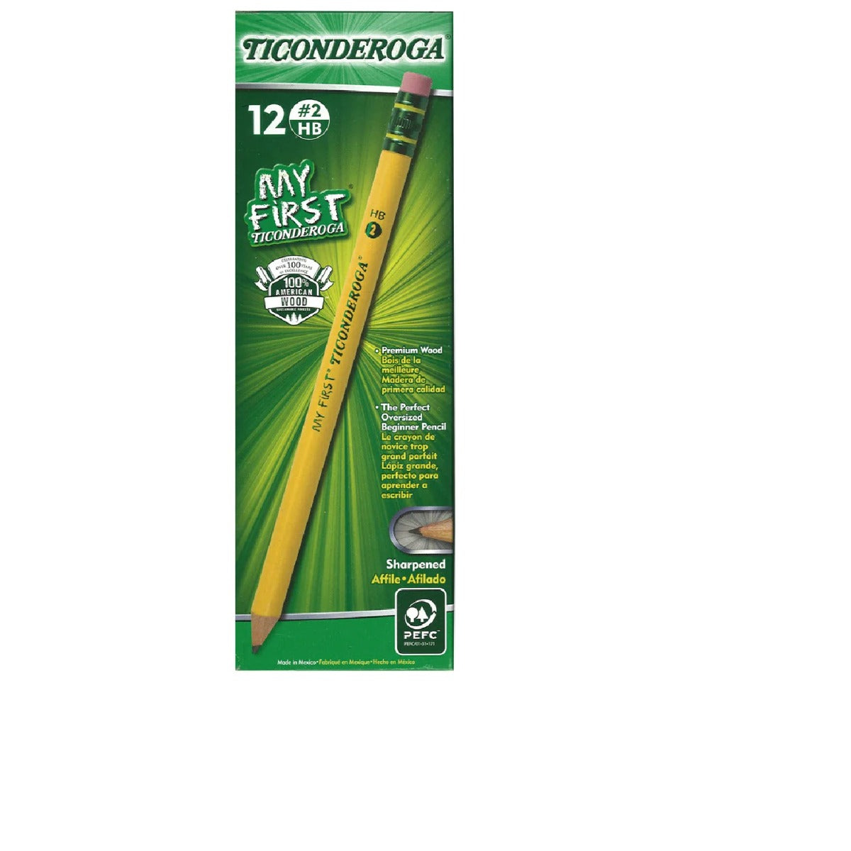 33312- Dixon Sharpened, My First Pencils HB 2