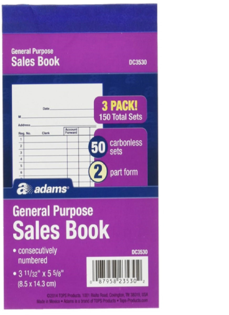 General Purpose Sales Book