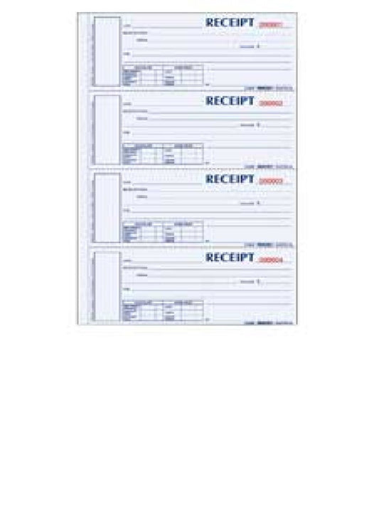 S1654NCr - Rediform 300 Carbonless 2 Part Money Receipt Book