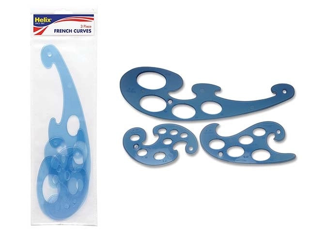Helix 3 Piece French Curves