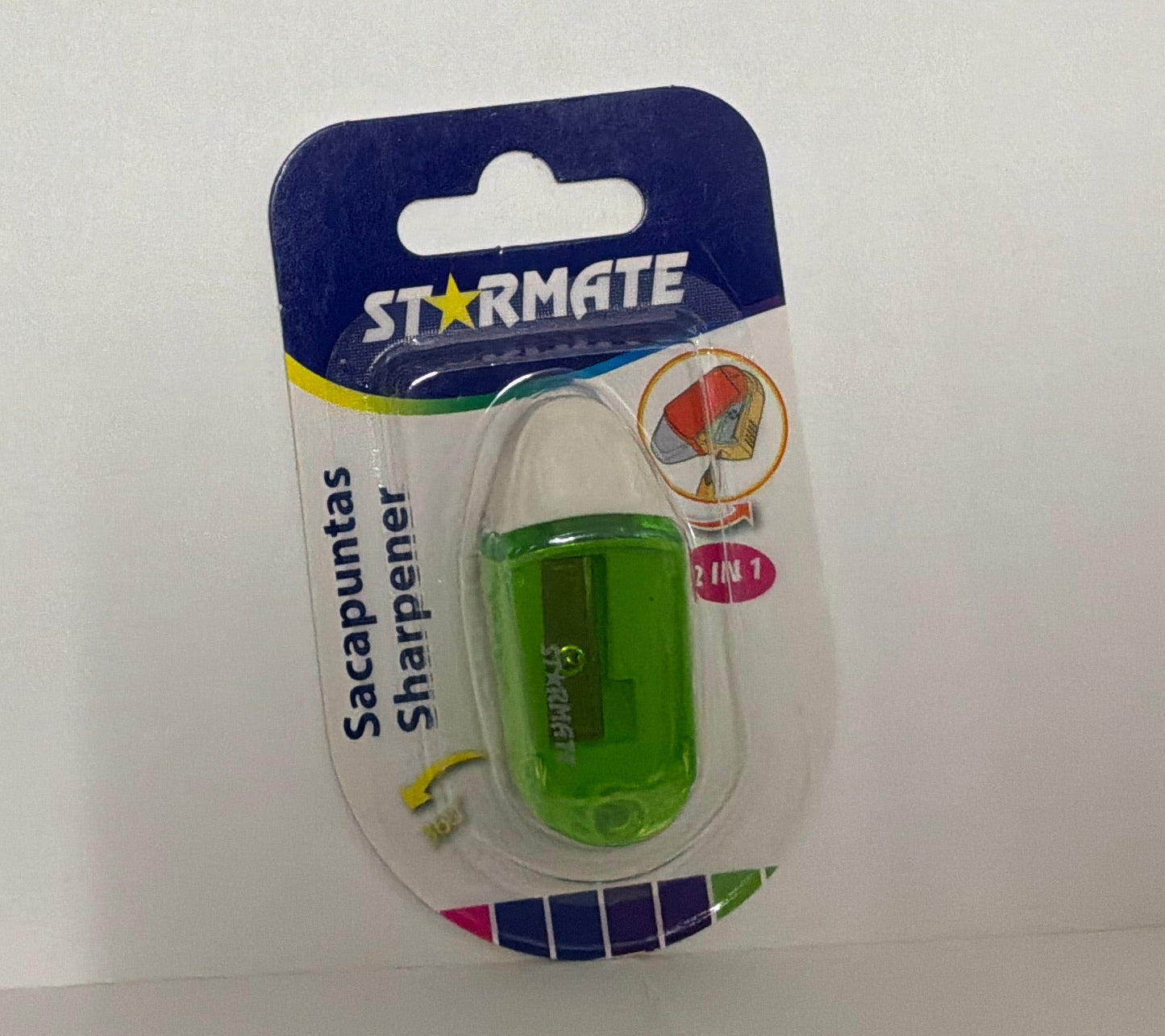 STR-1000 Starmate Pencil Sharpener with eraser