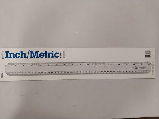 Inch/Metric Ruler