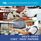 Caribbean Examination Council Home Economics Clothing and textiles Food and Nutrition Management 2013-2015 CSEC Past Papers