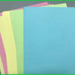 Manilla Sheets (White, Blue, pink, Green and Yellow)