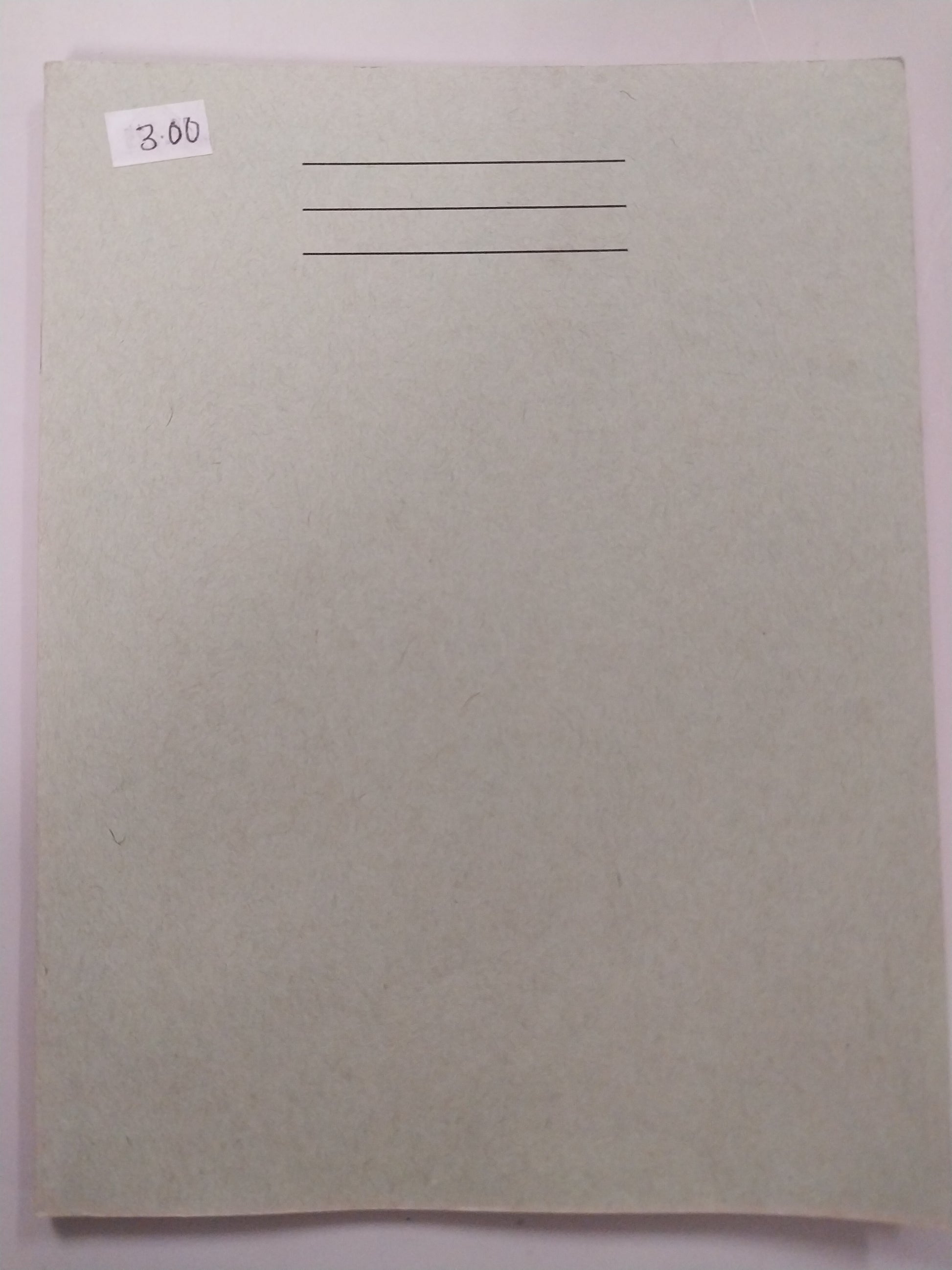 Nes Arnold Graph Book (Green)