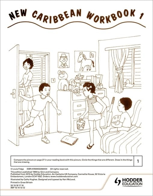 New Caribbean Readers Workbook 1