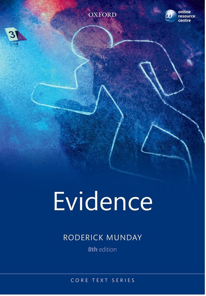 Oxford Evidence by Robert Munday