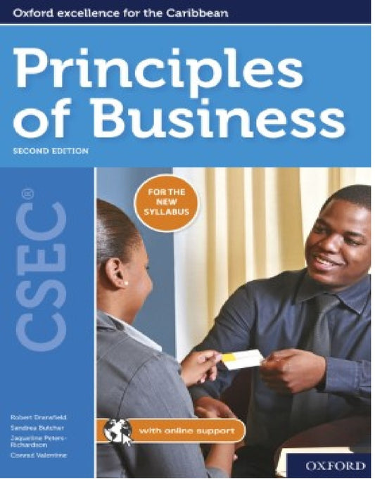 Oxford Principles of Business for CSEC By Robert Dransfield, Sandrea Butcher, Jacqueline Peters-Richardson and Conrad Valentine