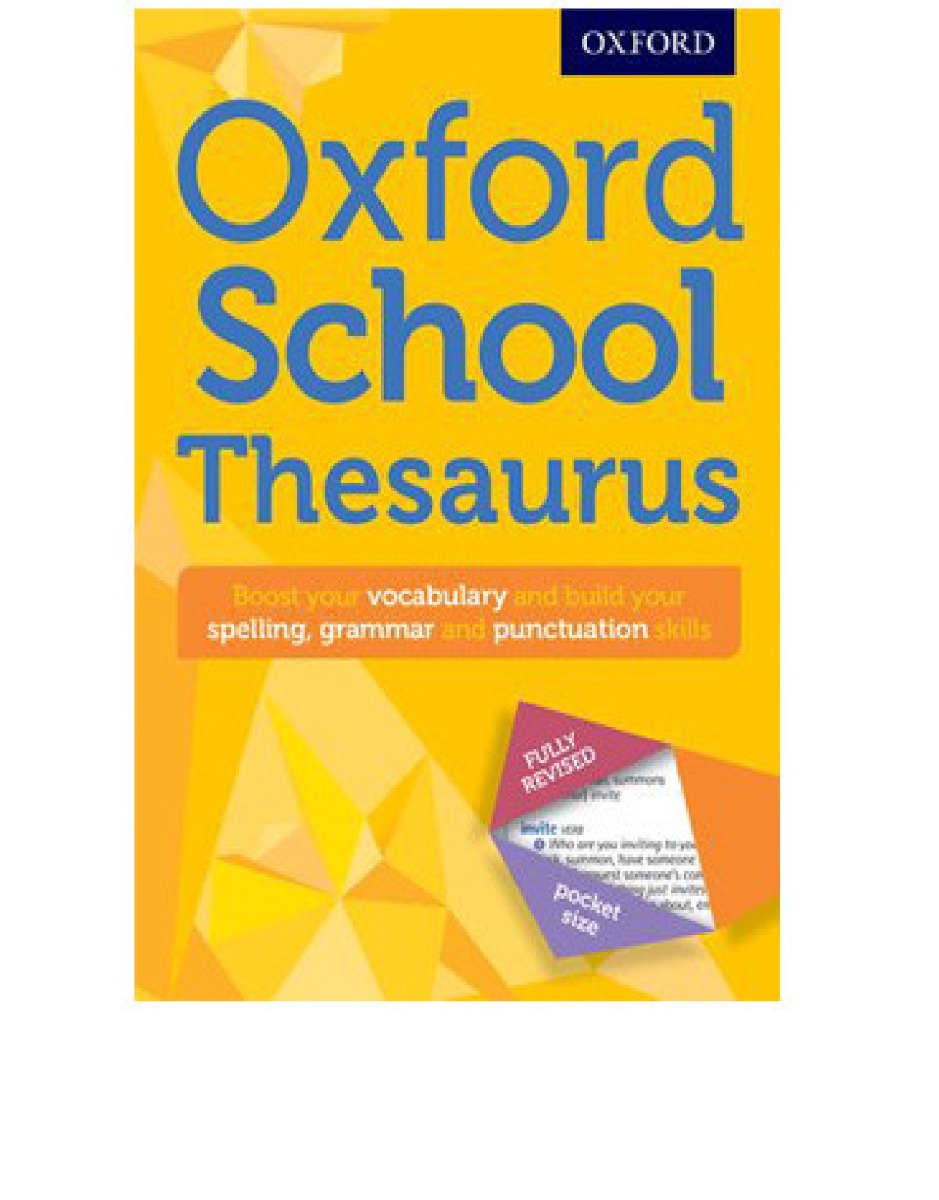 Oxford School Thesaurus