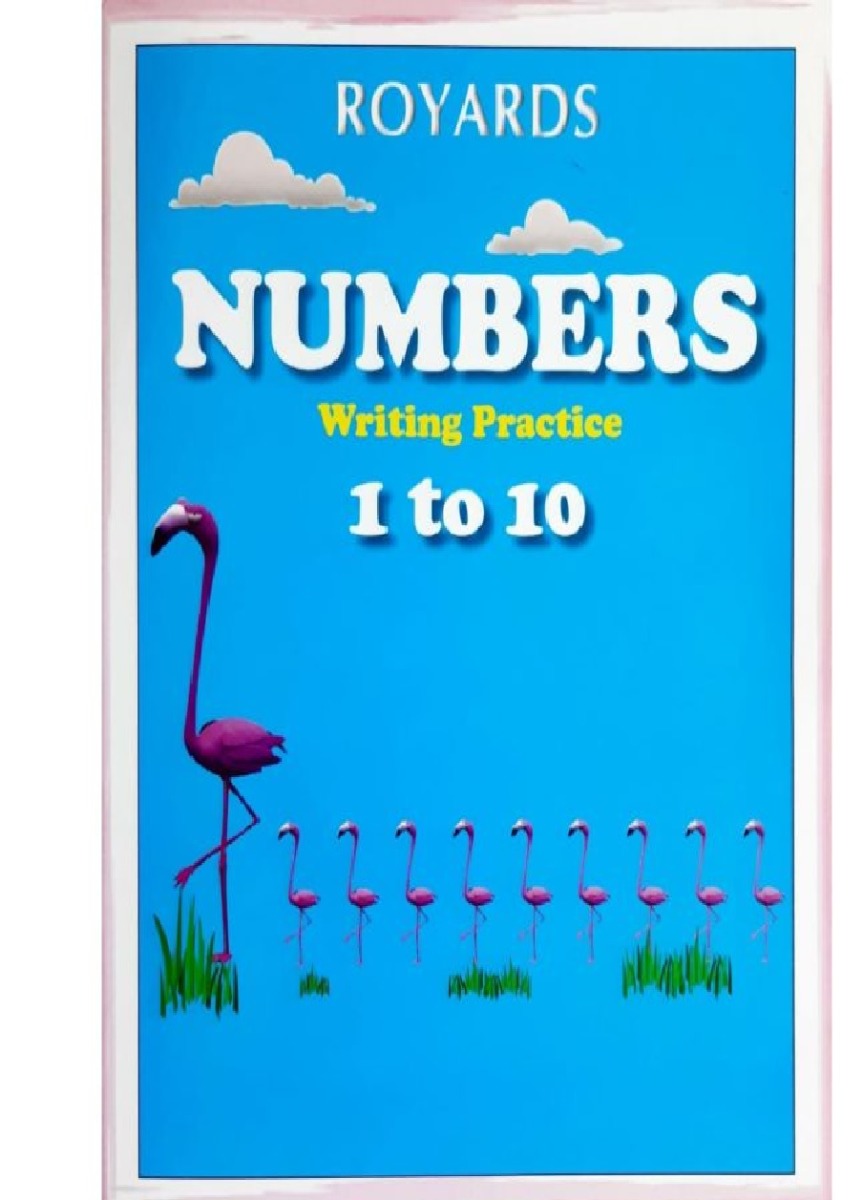 ROYARDS Numbers Writing Practice 1 to 10