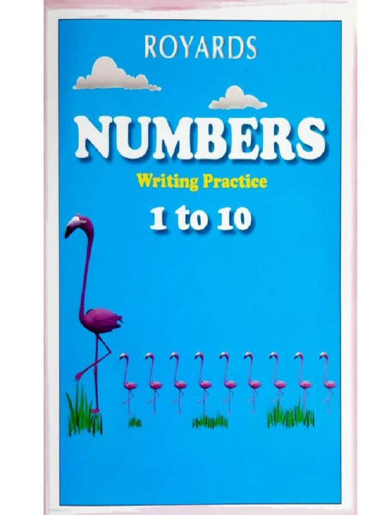 ROYARDS Numbers Writing Practice 1 to 10