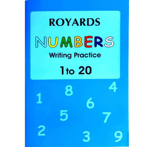 ROYARDS Numbers Writing Practice 1 to 20