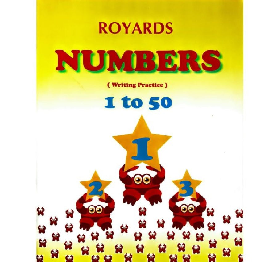 ROYARDS Numbers Writing Practice 1 to 50