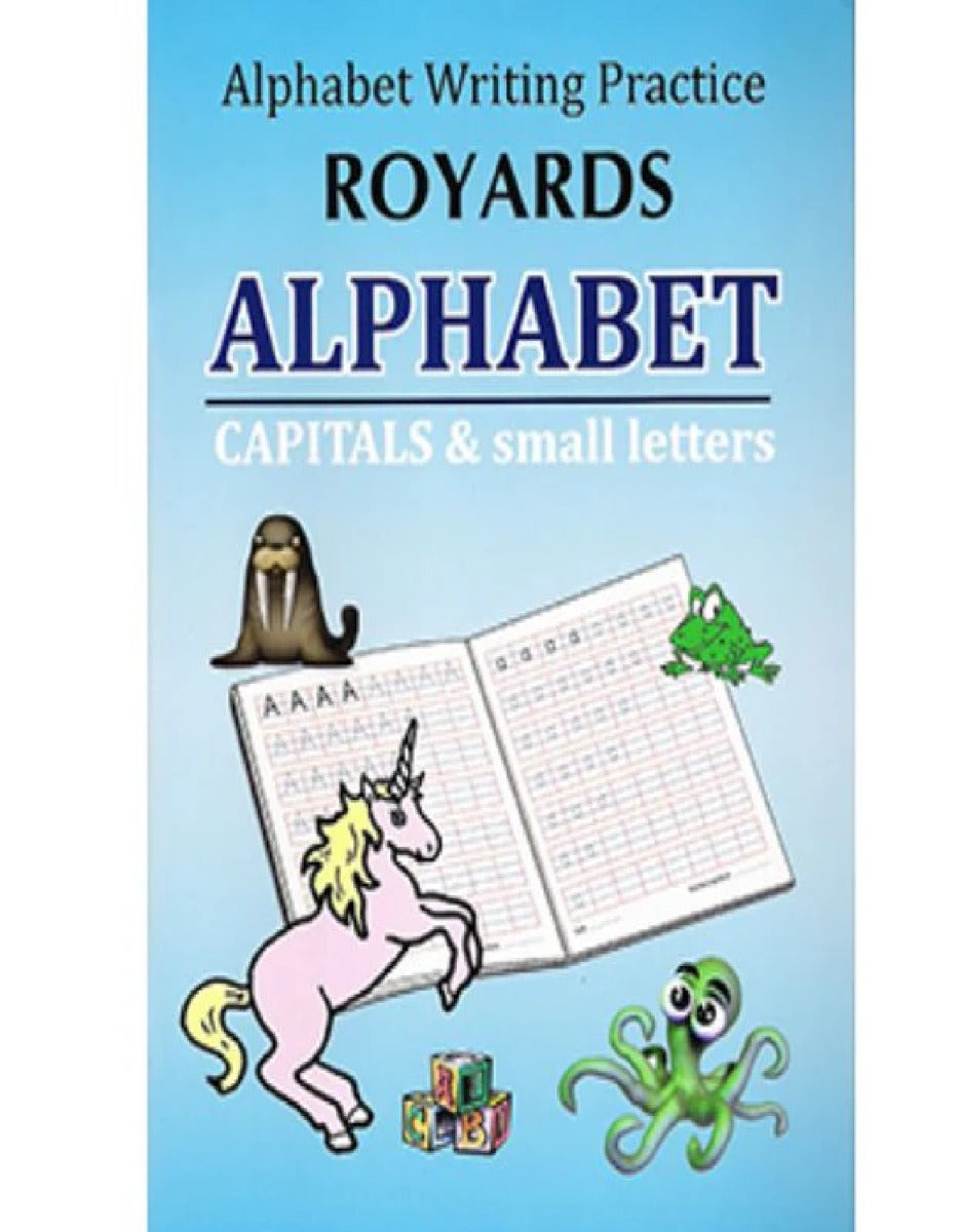 ROYARDS Alphabet Capitals and small letters