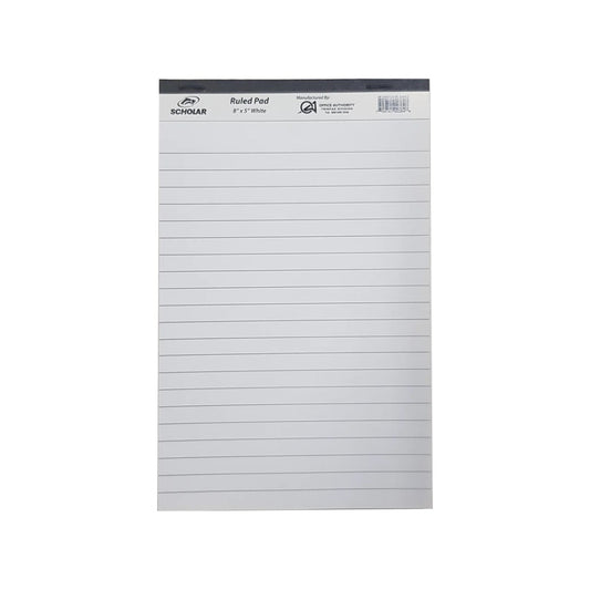 Scholar Rules Pad 8'' x 5''
